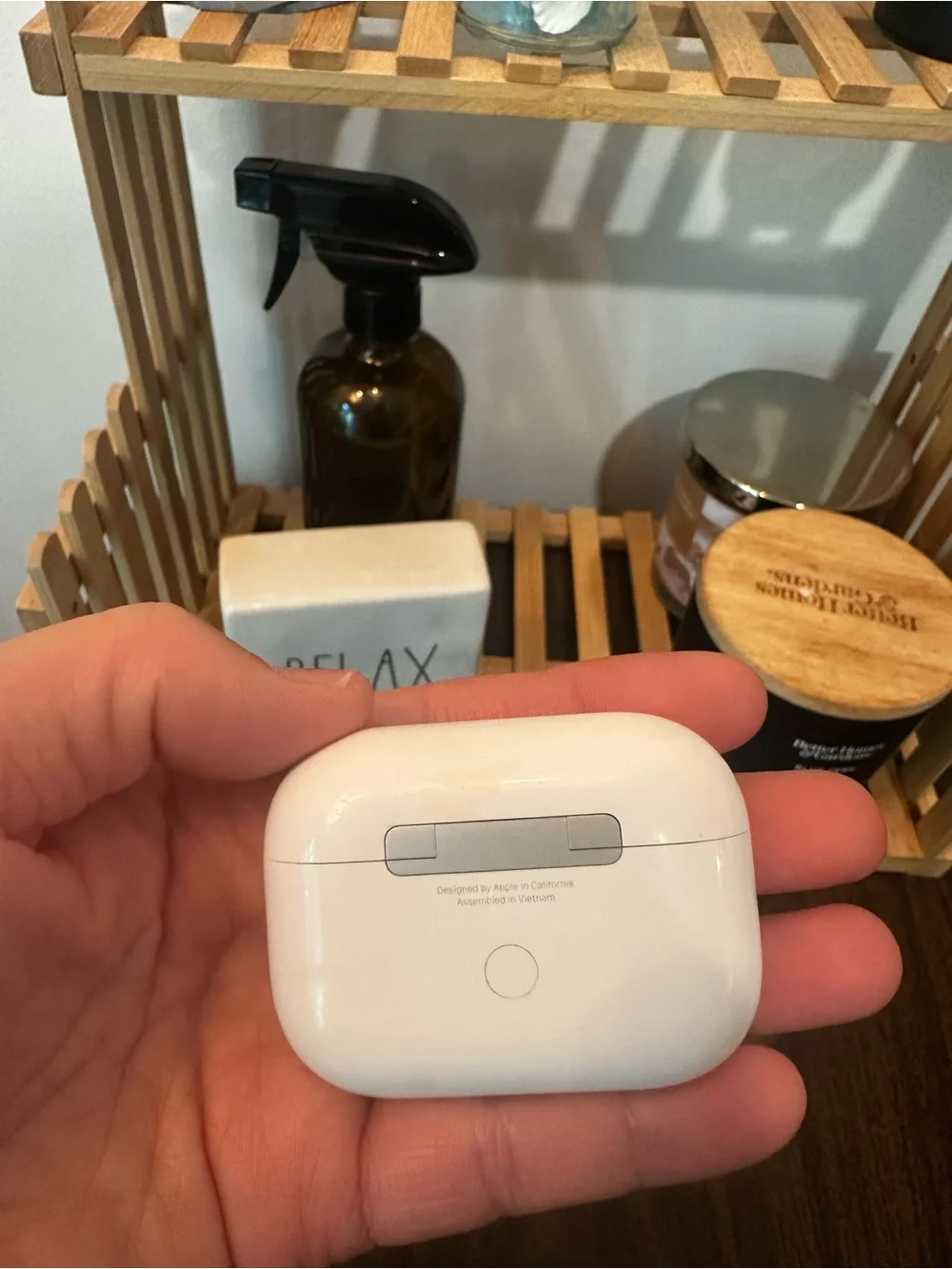 Apple AirPods Pro generation 1 ( I guess) with Noise Cancellation